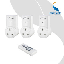 Saipwell Wireless Digital 3 Outlet US Règlement 110V Commande à distance